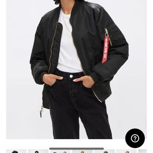 Alpha industries bomber jacket